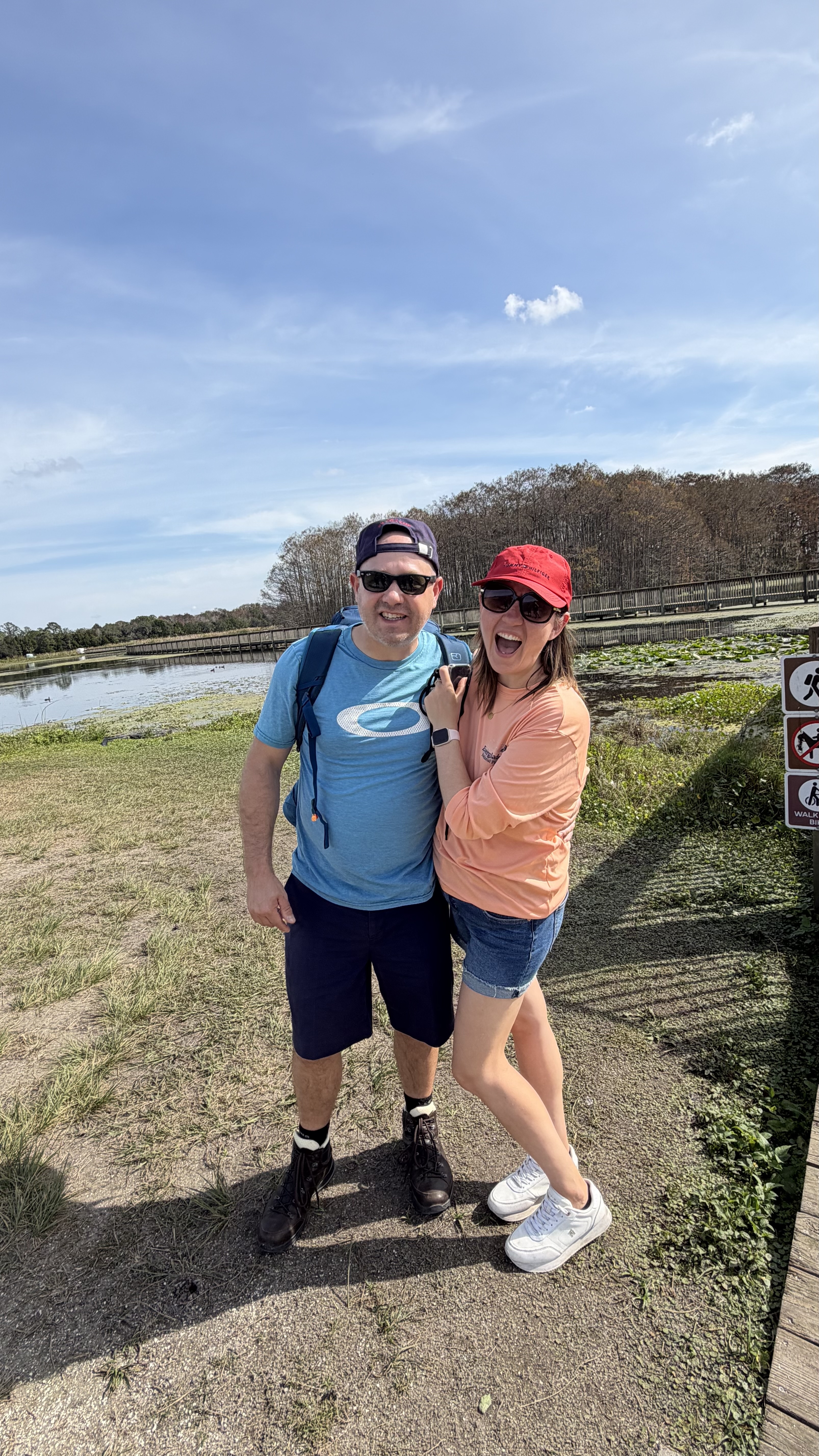 Wilde Natur in Orange County: Alligatoren & Roseate Spoonbills